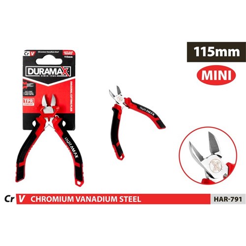 115mm mini diagonal side cutters