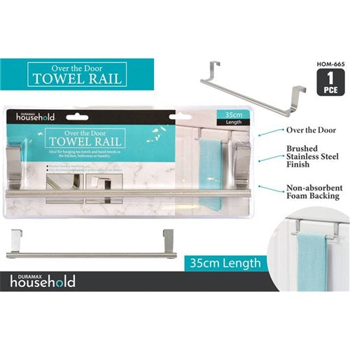 Over door clothes hanger rail