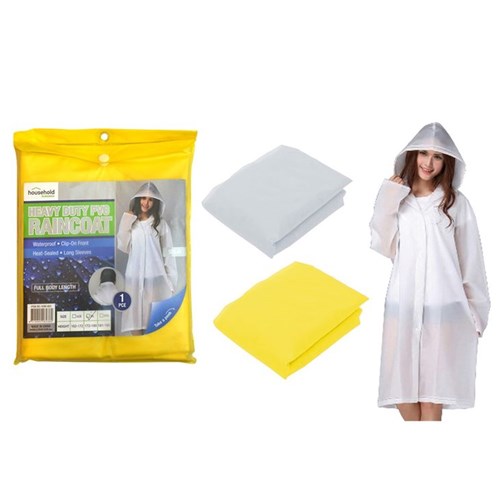 Heavy duty PVC raincoat