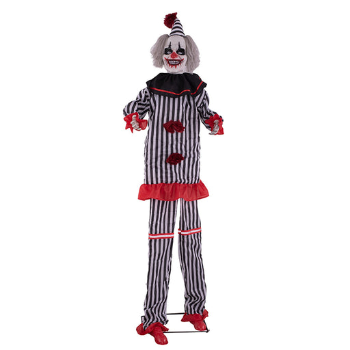 250cm Animated Standing Clown Decoration