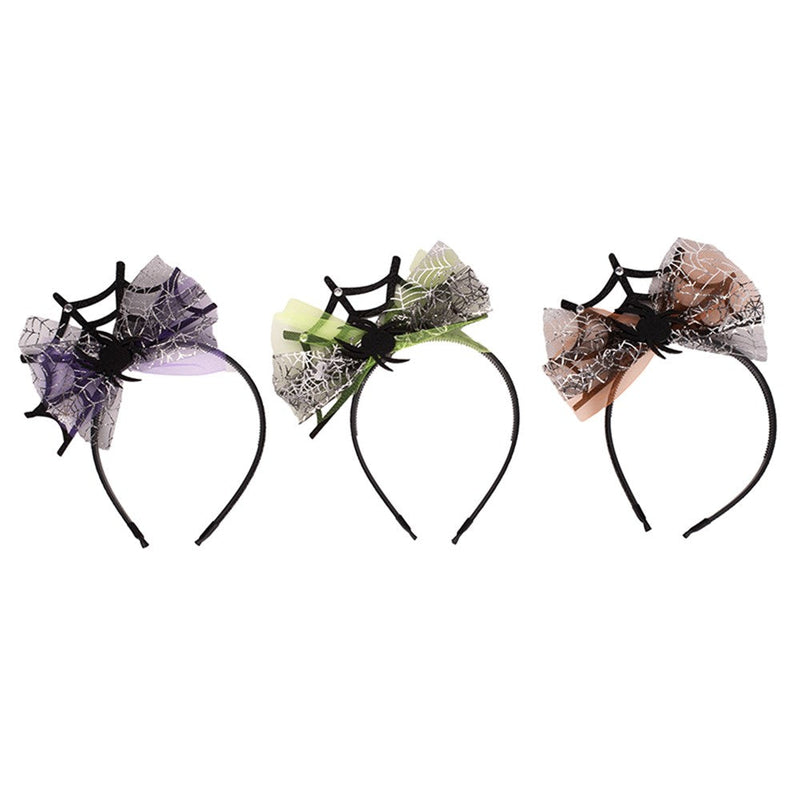 Spiderweb Headband Halloween Accessory