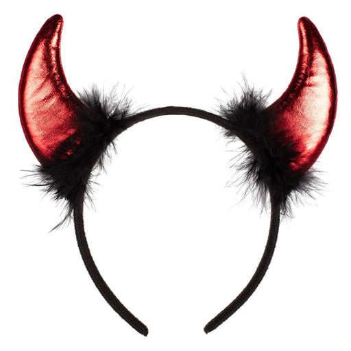 Red Devil Horn Headband Costume Accessory
