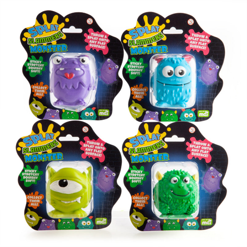 Splat ball monster toy