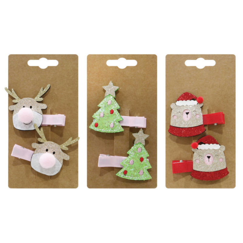 Ronis Hair Clip Cute Kids 3 Asstd