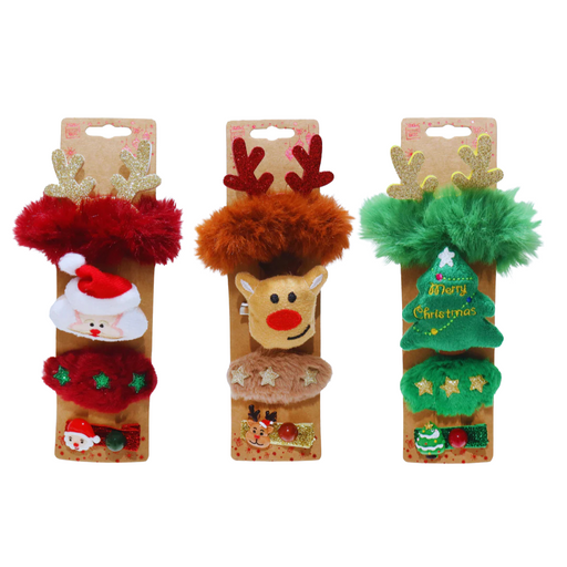 Ronis Hair Accessory Novelty 4pk Assorted