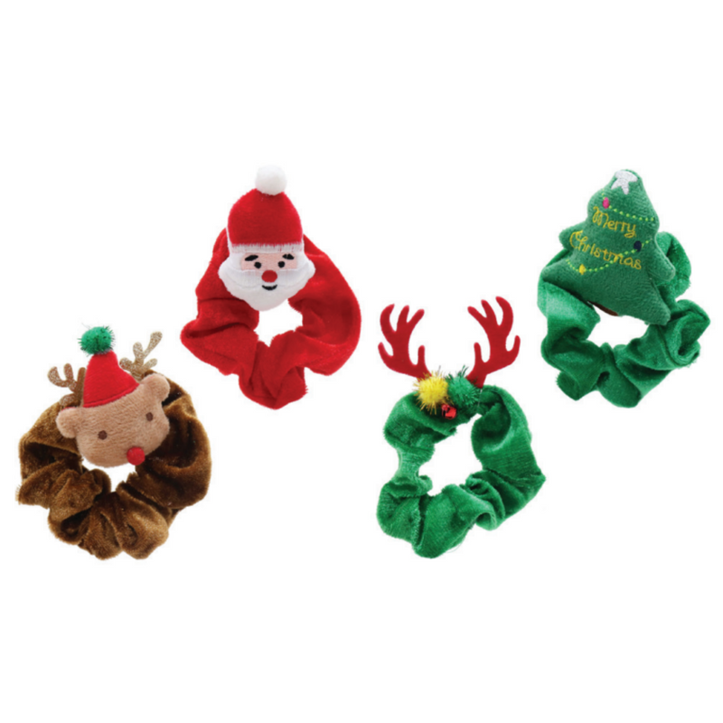 Ronis Hair Scrunchie Novelty Deco Assorted