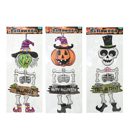 Ronis Halloween Hanging Characters 55cm 3 Asstd