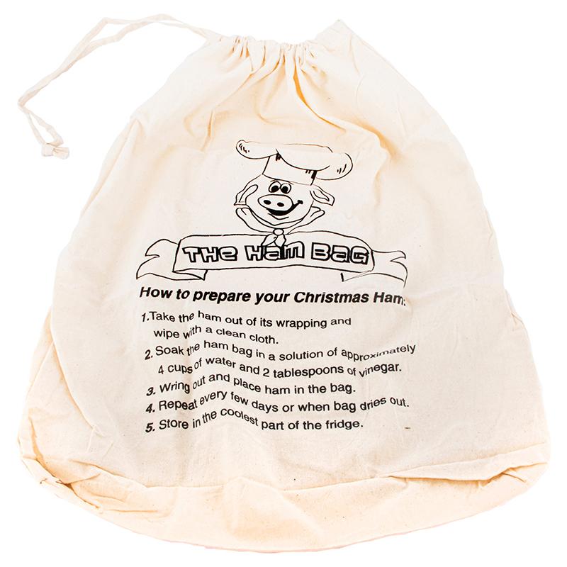 Ronis Ham Bag 100% Cotton Jumbo 60x45cm 1pk