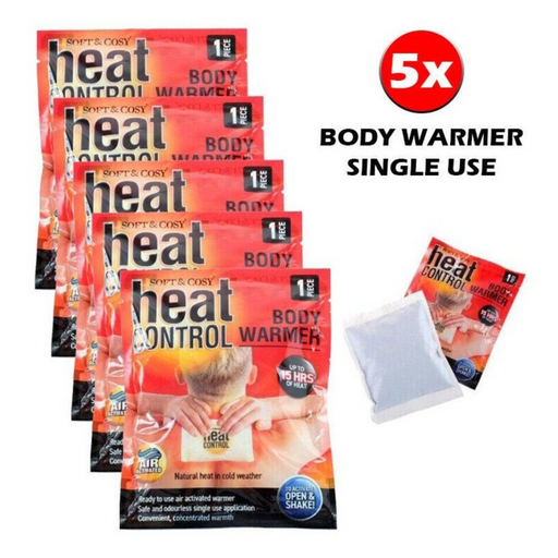 Ronis Hand & Body Warmer Single-Use Large 11x14cm Up to 15hrs 1pk