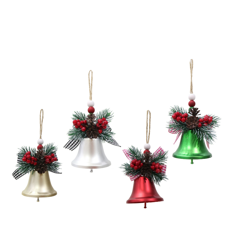 Ronis Hanging Bell Matte with Deco Assorted