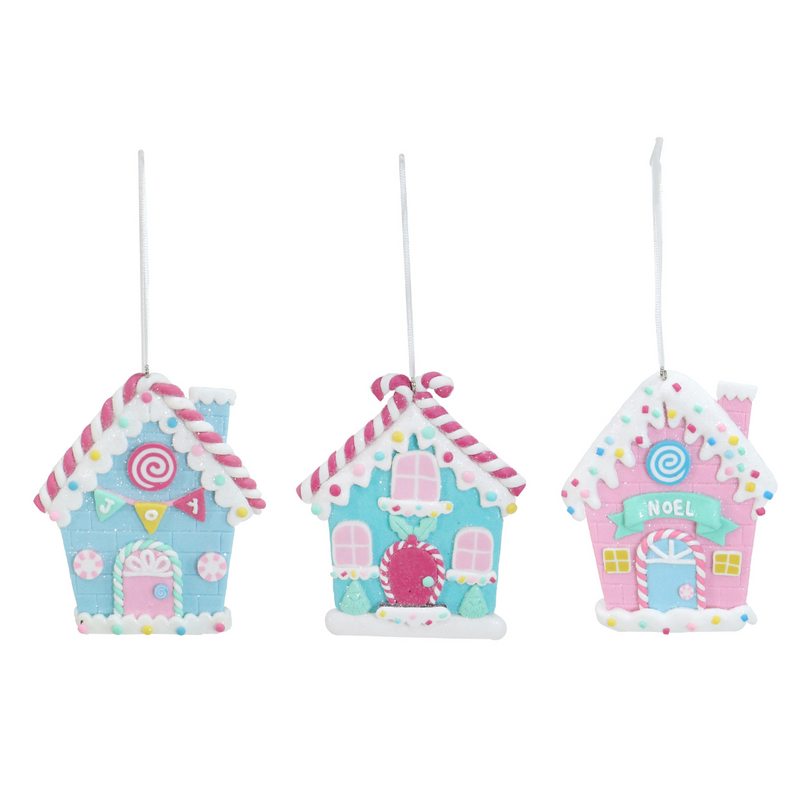 Ronis Hanging Pastel Candy House Assorted