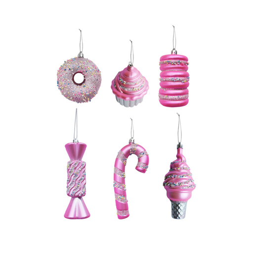 Ronis Hanging Sweets Pink 12.5cm Assorted