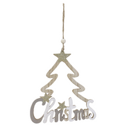 Ronis Hanging Tree Deco 18cm Assorted