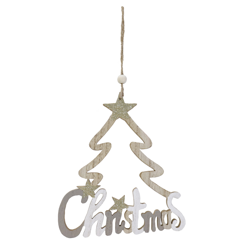 Ronis Hanging Tree Deco 18cm Assorted