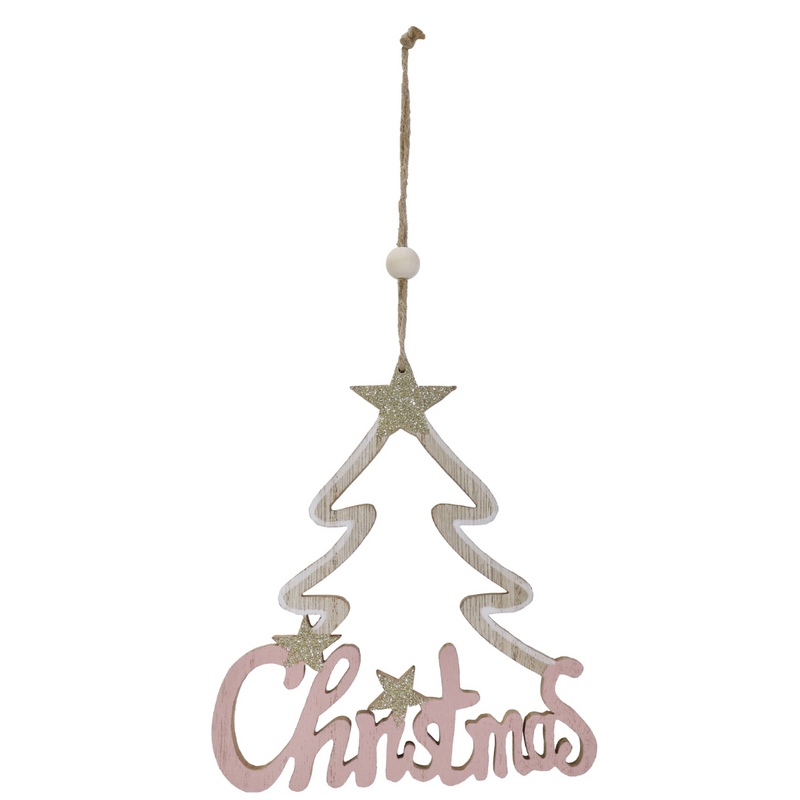 Ronis Hanging Tree Deco 18cm Assorted