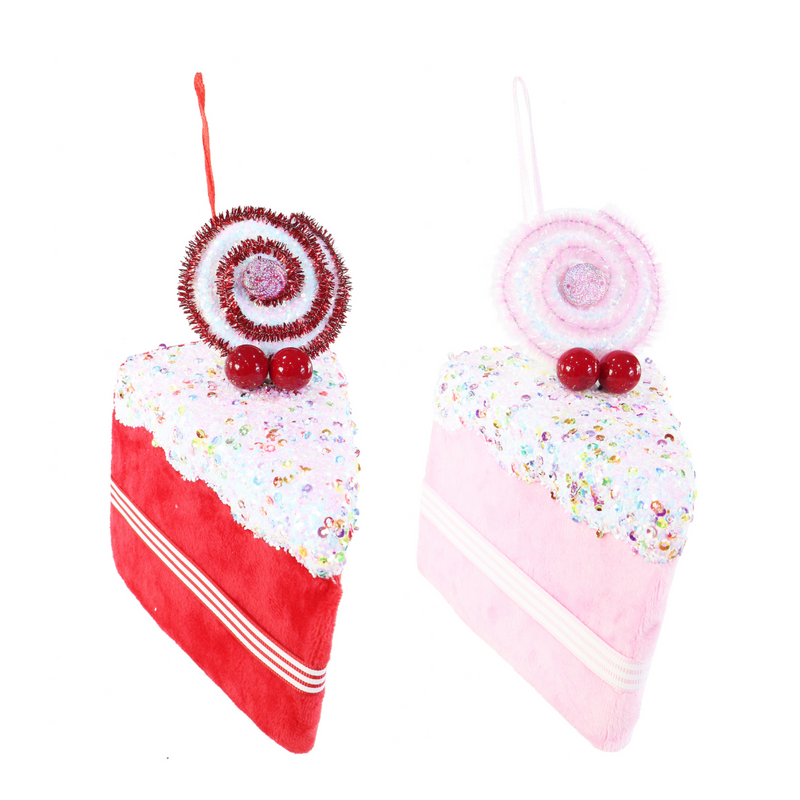 Ronis Hanging Velvet Cake Slice