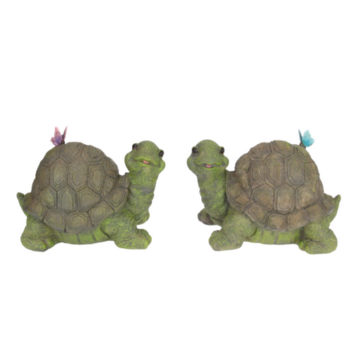Ronis Happy Tortoise with Butterfly 26cm Assorted