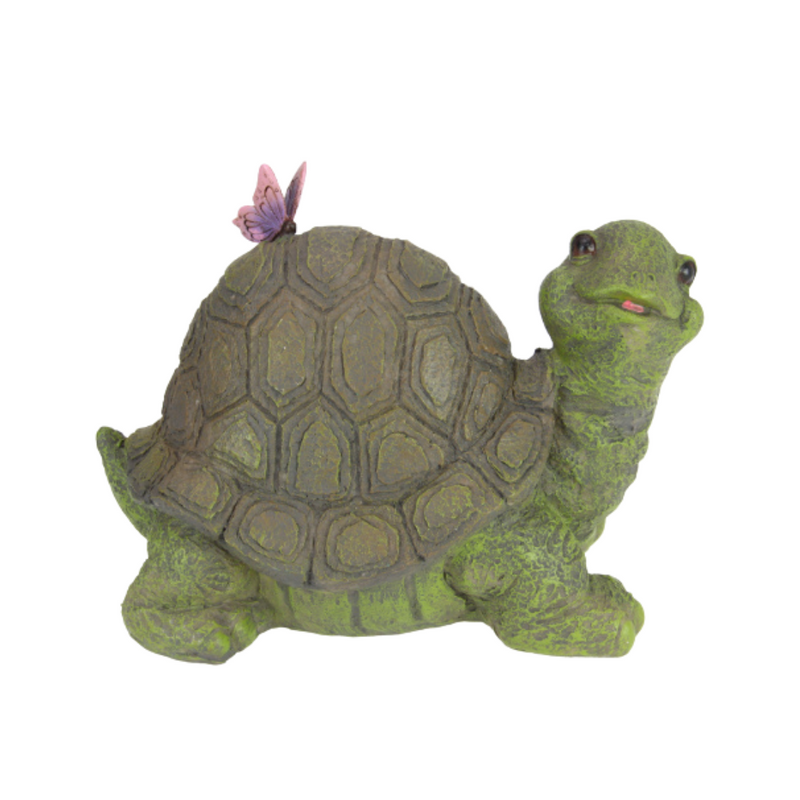 Ronis Happy Tortoise with Butterfly 26cm Assorted