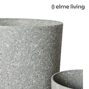 Ronis Harlow Stonelite Planter Set 35/43/53cm Grey – thumbnail