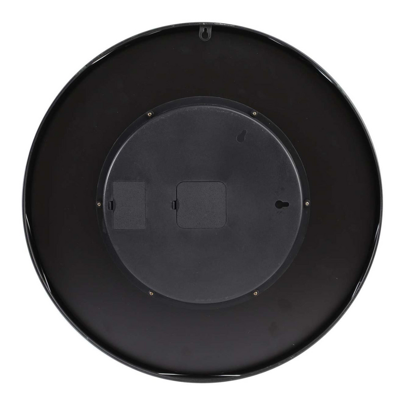 Henri 50cm Green Modern Wall Clock with Exposed Gear Design – Industrial Style Timepiece