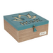 Ronis Home Decor Box with Lotus Flower Design 22x22cm