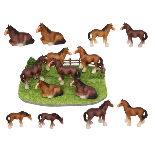 Ronis Horse on Stand 10cm Assorted