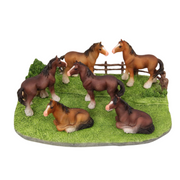 Ronis Horse on Stand 10cm Assorted