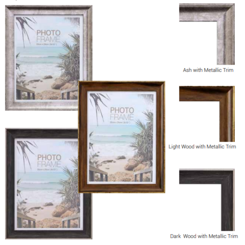 Ronis Hudson Non Matted Photo Frame 10x15cm Assorted