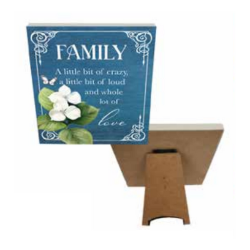 Ronis Hydrangea Inspirational Plaques 14x12x0.9cm Assorted