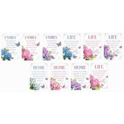Ronis Hydrangea White Life-Home-Family Signs 20x30x0.6cm Assorted