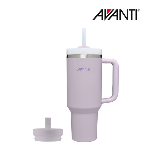 Ronis HydroQuench Avanti Insulated Bottle 1L Lilac with 2 Lids