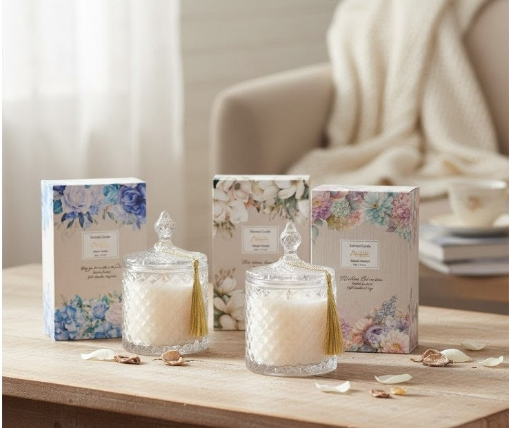Aromatic bouquet scented candle, 200 g