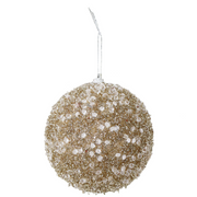 Ronis Icy Tinsel Bauble Assorted