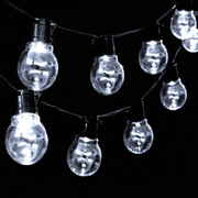 Ronis Illuminex Solar Festoon Cool White Lights 20pk