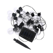 Ronis Illuminex Solar Festoon Cool White Lights 20pk