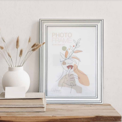 Indigo non matted frame 50x70cm large poster frame for wall art and prints