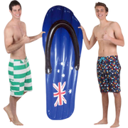 Inflatable Thong Australiana Design 165x65cm