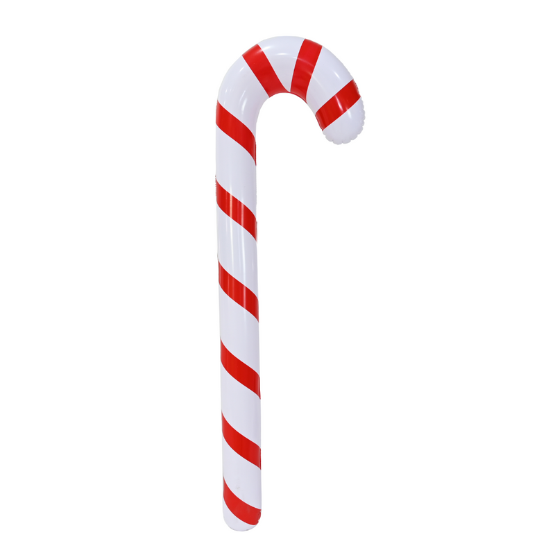 Inflatable Candy Cane 85cm – Red and white festive Christmas inflatable decoration for indoor and outdoor displays