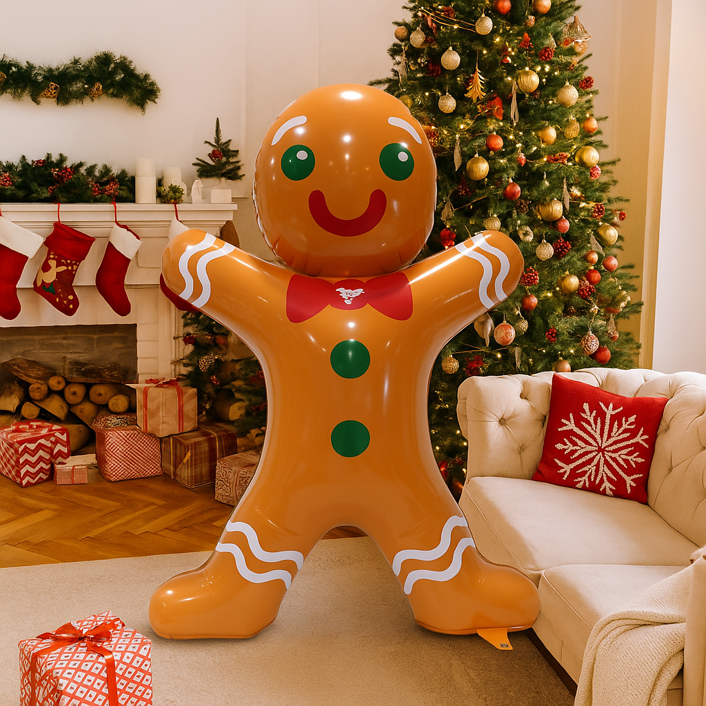 Inflatable Gingerbread Man 100cm — Ronis
