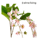 Ronis Island Blossom Spray Pink 36x30x104cm