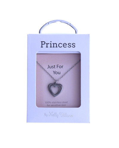 Princess pendant necklace, polished and gift ready