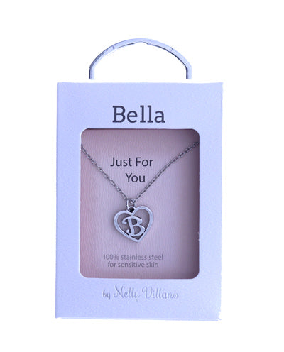 Bella pendant necklace, dainty and polished