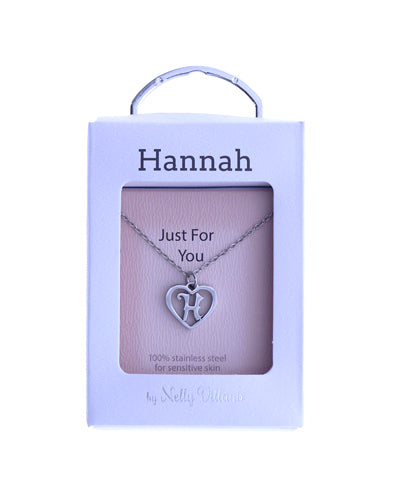 Hannah pendant necklace, dainty and polished