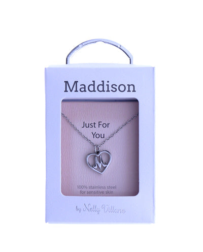 Maddison pendant necklace with modern minimal design