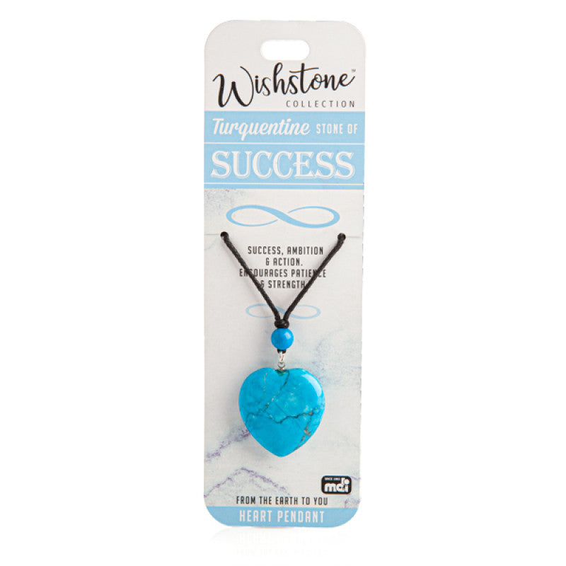 Blue turquentine heart shaped necklace