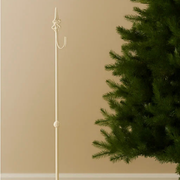 Adjustable White Wreath Stand – thumbnail