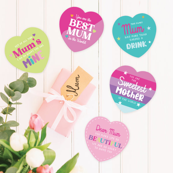 Best Mum Ever Ceramic Coasters 9.8x9.8cm