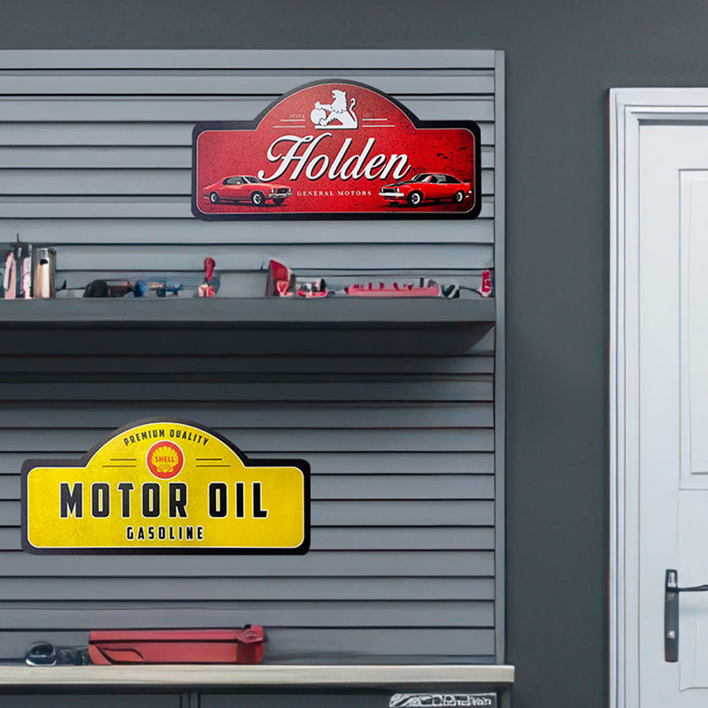 Man Shed Signs 17x36.5cm Assorted Design