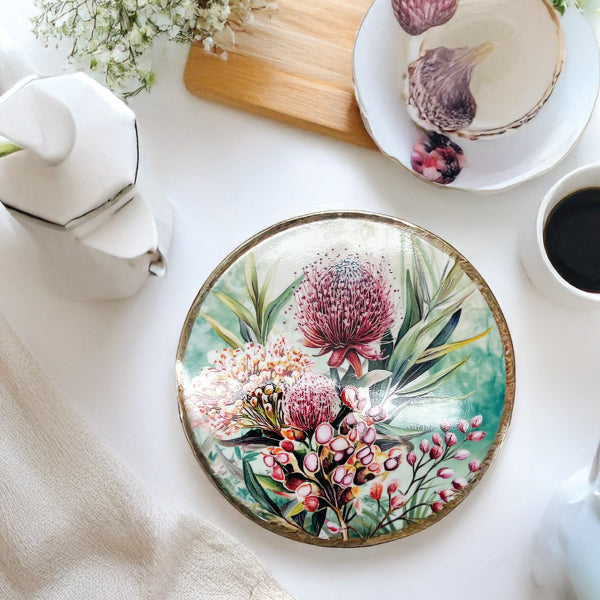 Rainbow Australia Ceramic Pot Holders in gift box 18x18cm