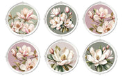 Magnolia Ceramic Pot Holders 18x18cm packaged in a decorative gift box. – thumbnail